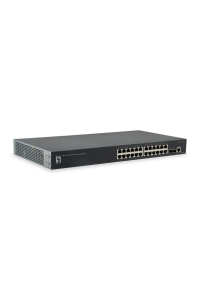 Obrázok pre LevelOne GTL-2661 síťový přepínač Řízený L2 Gigabit Ethernet (10/100/1000) Černá