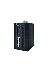 LevelOne IGX-2072 síťový přepínač Řízený L2+ Gigabit Ethernet (10/100/1000) Černá Obrázok pre LevelOne IGX-2072 síťový přepínač Řízený L2+ Gigabit Ethernet (10/100/1000) Černá