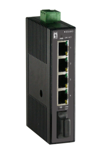 LevelOne IES-0510 síťový přepínač Nespravované Fast Ethernet (10/100) Černá Obrázok pre LevelOne IES-0510 síťový přepínač Nespravované Fast Ethernet (10/100) Černá