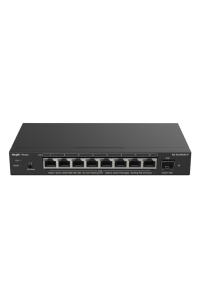 Ruijie Networks RG-ES209MG-P síťový přepínač Řízený L2 2.5G Ethernet (100/1000/2500) Podpora napájení po Ethernetu (PoE) Černá Obrázok pre Ruijie Networks RG-ES209MG-P síťový přepínač Řízený L2 2.5G Ethernet (100/1000/2500) Podpora napájení po Ethernetu (PoE) Černá
