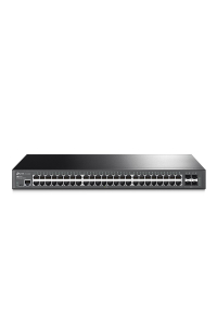 Obrázok pre TP-Link JetStream TL-SG3452 síťový přepínač Řízený L2 Gigabit Ethernet (10/100/1000) 1U Černá