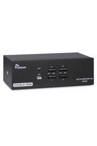 Obrázok pre Inter-Tech AS-42HA HDMI konzolový (KVM) přepínač Černá
