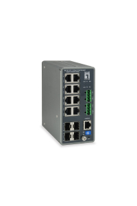 LevelOne IGU-1271 síťový přepínač Řízený L3 Gigabit Ethernet (10/100/1000) Šedá Obrázok pre LevelOne IGU-1271 síťový přepínač Řízený L3 Gigabit Ethernet (10/100/1000) Šedá