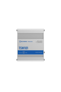 Teltonika TSW101 Gigabit Ethernet (10/100/1000) Podpora napájení po Ethernetu (PoE) Metalická Obrázok pre Teltonika TSW101 Gigabit Ethernet (10/100/1000) Podpora napájení po Ethernetu (PoE) Metalická