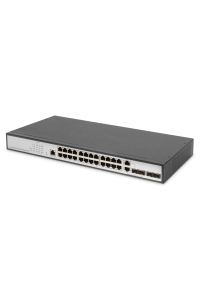 Obrázok pre Digitus DN-80221-3 síťový přepínač Řízený L2 Gigabit Ethernet (10/100/1000) Černá, Šedá