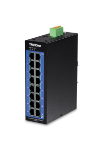 Trendnet TI-G160i Řízený L2 Gigabit Ethernet (10/100/1000) Černá Obrázok pre Trendnet TI-G160i Řízený L2 Gigabit Ethernet (10/100/1000) Černá