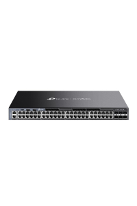 TP-Link Omada SG6654X síťový přepínač Řízený L3 Gigabit Ethernet (10/100/1000) 1U Černá Obrázok pre TP-Link Omada SG6654X síťový přepínač Řízený L3 Gigabit Ethernet (10/100/1000) 1U Černá