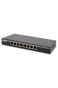 Digitus DN-95340 síťový přepínač Nespravované Gigabit Ethernet (10/100/1000) Podpora napájení po Ethernetu (PoE) Černá Obrázok pre Digitus DN-95340 síťový přepínač Nespravované Gigabit Ethernet (10/100/1000) Podpora napájení po Ethernetu (PoE) Černá