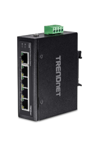 Obrázok pre Trendnet TI-E50 síťový přepínač Nespravované Fast Ethernet (10/100) Černá