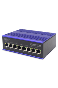 ASSMANN Electronic DN-651121 síťový přepínač Gigabit Ethernet (10/100/1000) Podpora napájení po Ethernetu (PoE) Černá, Modrá Obrázok pre ASSMANN Electronic DN-651121 síťový přepínač Gigabit Ethernet (10/100/1000) Podpora napájení po Ethernetu (PoE) Černá, Modrá