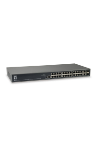 LevelOne GEP-2682 síťový přepínač Řízený L3 Gigabit Ethernet (10/100/1000) Podpora napájení po Ethernetu (PoE) Obrázok pre LevelOne GEP-2682 síťový přepínač Řízený L3 Gigabit Ethernet (10/100/1000) Podpora napájení po Ethernetu (PoE)