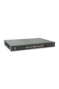 LevelOne GTL-2891 síťový přepínač Řízený L3 Gigabit Ethernet (10/100/1000) Šedá Obrázok pre LevelOne GTL-2891 síťový přepínač Řízený L3 Gigabit Ethernet (10/100/1000) Šedá
