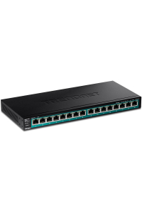 Trendnet TPE-TG161H síťový přepínač Gigabit Ethernet (10/100/1000) Podpora napájení po Ethernetu (PoE) Černá Obrázok pre Trendnet TPE-TG161H síťový přepínač Gigabit Ethernet (10/100/1000) Podpora napájení po Ethernetu (PoE) Černá