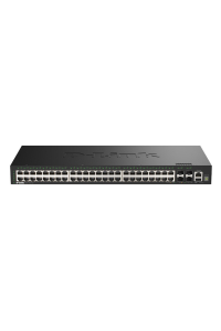 Obrázok pre D-Link DGS-1530-52/E síťový přepínač Řízený L2 Gigabit Ethernet (10/100/1000) Černá