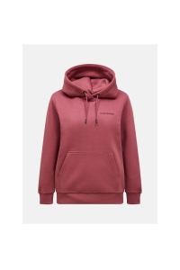 Bluza damska PEAK PERFORMANCE W Original Small Logo Hood kolor czerwony - S Obrázok pre Bluza damska PEAK PERFORMANCE W Original Small Logo Hood kolor czerwony - S