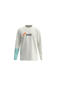 Koszulka POC L/S Tee biała - L Obrázok pre Koszulka POC L/S Tee biała - L