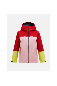 Obrázok pre Kurtka damska PEAK PERFORMANCE W Trail Hipe 2.5L Shell Jacket kolor czerwony - M