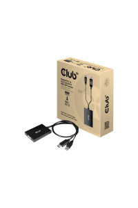 Obrázok pre CLUB3D CAC-1010-A adaptér k video kabelům 0,6 m DisplayPort DVI-D + USB Černá