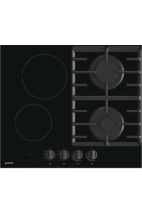 Gorenje GCE691BSC Černá Vestavěné 60 cm Kombinovaný 4 zóna/zón Obrázok pre Gorenje GCE691BSC Černá Vestavěné 60 cm Kombinovaný 4 zóna/zón