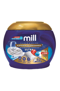 Obrázok pre MILL Kapsle do myček nádobí CLEAN&SHINE Ultra 52 3 ks