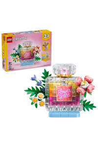 LEGO CREATOR 3 V 1 31383 Parfémová lahvička s květinovým motivem Obrázok pre LEGO CREATOR 3 V 1 31383 Parfémová lahvička s květinovým motivem