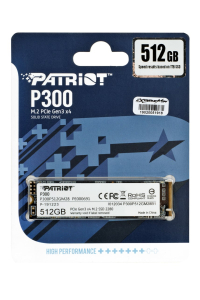 Obrázok pre SSD PATRIOT P300 M.2 PCI-EX4 NVME 512GB
