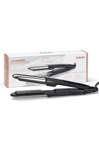 Obrázok pre BaByliss Steam Mist Styler Žehlička na vlasy Pára Černá, Stříbrná 67 W 2,5 m