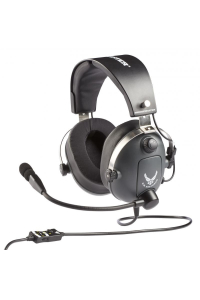 Thrustmaster T.Flight U.S. Air Force Edition Sluchátka s mikrofonem Kabel Přes hlavu Hraní Černá Obrázok pre Thrustmaster T.Flight U.S. Air Force Edition Sluchátka s mikrofonem Kabel Přes hlavu Hraní Černá