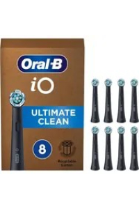Obrázok pre Braun Oral-B iO Ultimative Reinigung Aufsteckbürsten schwarz (8 Stk.)