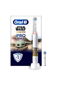 Obrázok pre Oral-B PRO 14876674 elektrický zubní kartáček Dětský Rotační kartáček Vícebarevný, Bílá