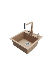 SINK HELIKA WTH KITCH MIX51X49X20 BEIGE Obrázok pre SINK HELIKA WTH KITCH MIX51X49X20 BEIGE