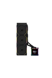 Lian Li HydroShift II LCD-S 360 TL Procesor Sada pro kapalinové chlazení 12 cm Černá 1 kusů Obrázok pre Lian Li HydroShift II LCD-S 360 TL Procesor Sada pro kapalinové chlazení 12 cm Černá 1 kusů