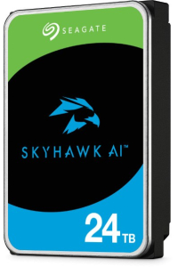 Seagate SkyHawk AI vnitřní pevný disk 24 TB 7200 ot/min 512 MB 3.5 Obrázok pre Seagate SkyHawk AI vnitřní pevný disk 24 TB 7200 ot/min 512 MB 3.5