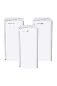 Tenda MX21 Pro(3-pack) Tři pásma (2,4 GHz / 5 GHz / 6 GHz) Wi-Fi 6 (802.11ax) Bílá Vnitřní Obrázok pre Tenda MX21 Pro(3-pack) Tři pásma (2,4 GHz / 5 GHz / 6 GHz) Wi-Fi 6 (802.11ax) Bílá Vnitřní