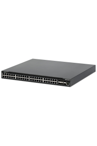Obrázok pre Intellinet 562041 síťový přepínač Řízený L3 Gigabit Ethernet (10/100/1000) Podpora napájení po Ethernetu (PoE) Černá