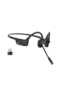 SHOKZ C120-AA-BK sluchátka / náhlavní souprava Sluchátka s mikrofonem Bezdrátový Za ucho Kancelář / call centrum USB Typ-A Bluetooth Černá Obrázok pre SHOKZ C120-AA-BK sluchátka / náhlavní souprava Sluchátka s mikrofonem Bezdrátový Za ucho Kancelář / call centrum USB Typ-A Bluetooth Černá