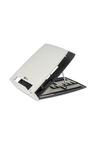 BakkerElkhuizen Ergo-Q 330 Circular Stojan pro laptop Černá, Šedá 43,2 cm (17 Obrázok pre BakkerElkhuizen Ergo-Q 330 Circular Stojan pro laptop Černá, Šedá 43,2 cm (17