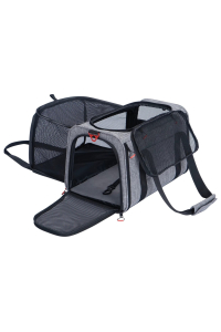 Obrázok pre Přepravní taška pro psy a kočky s dodatečným prostorem ZOLUX NOMAD M 44 × 28 × 28 cm