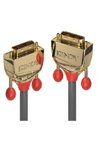 Obrázok pre Lindy 36217 DVI kabel 20 m DVI-D Zlato, Šedá