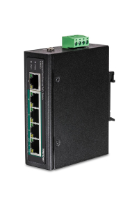Obrázok pre Trendnet TI-PE50 síťový přepínač Nespravované Fast Ethernet (10/100) Podpora napájení po Ethernetu (PoE) Černá