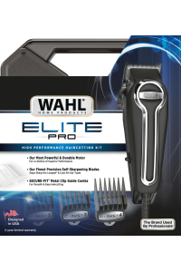 Wahl Elite Pro Černá 11 Obrázok pre Wahl Elite Pro Černá 11