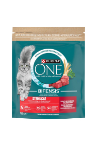 PURINA One Bifensis Sterilcat rich in beef - suché krmivo pro kočky - 750g Obrázok pre PURINA One Bifensis Sterilcat rich in beef - suché krmivo pro kočky - 750g