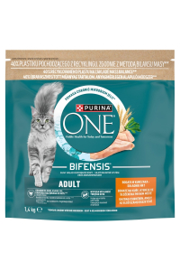PURINA One Bifensis Adult Rich in chicken - suché krmivo pro kočky - 1,4kg Obrázok pre PURINA One Bifensis Adult Rich in chicken - suché krmivo pro kočky - 1,4kg