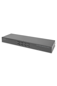 Digitus DS-12910 konzolový (KVM) přepínač Instalace do racku Černá Obrázok pre Digitus DS-12910 konzolový (KVM) přepínač Instalace do racku Černá
