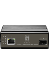 Obrázok pre LevelOne IGC-0102 konvertor síťové kabeláže 1000 Mbit/s Černá