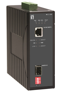 Obrázok pre LevelOne IEC-2000 konvertor síťové kabeláže 1000 Mbit/s Černá