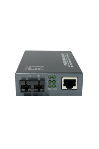 LevelOne GVT-2014 konvertor síťové kabeláže 1000 Mbit/s 1310 nm Jednovidové Šedá Obrázok pre LevelOne GVT-2014 konvertor síťové kabeláže 1000 Mbit/s 1310 nm Jednovidové Šedá