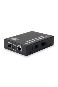 Obrázok pre LevelOne GVT-0500 konvertor síťové kabeláže 10000 Mbit/s Černá