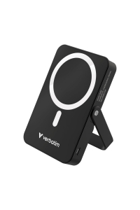 Verbatim Charge 'n' Go Magnetic Wireless Lithium-polymerová (LiPo) 10000 mAh Bezdrátové nabíjení Černá Obrázok pre Verbatim Charge 'n' Go Magnetic Wireless Lithium-polymerová (LiPo) 10000 mAh Bezdrátové nabíjení Černá