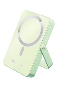 Verbatim Charge 'n' Go Magnetic Wireless Lithium-polymerová (LiPo) 10000 mAh Bezdrátové nabíjení Zelená Obrázok pre Verbatim Charge 'n' Go Magnetic Wireless Lithium-polymerová (LiPo) 10000 mAh Bezdrátové nabíjení Zelená